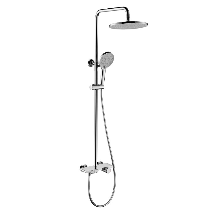 Dalawang function na naka -mount shower