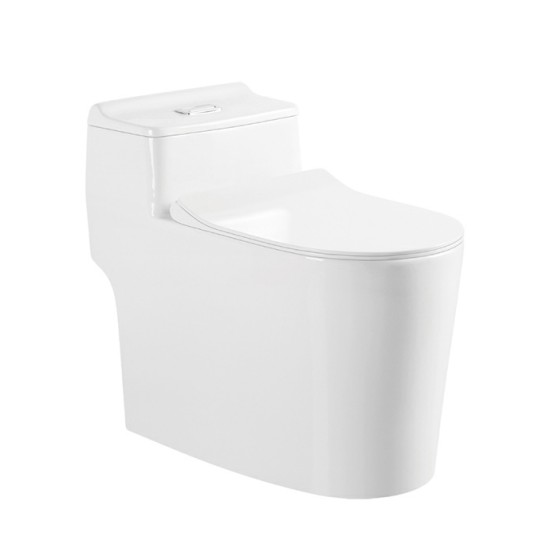 Whirlpool siphon water-save toilet